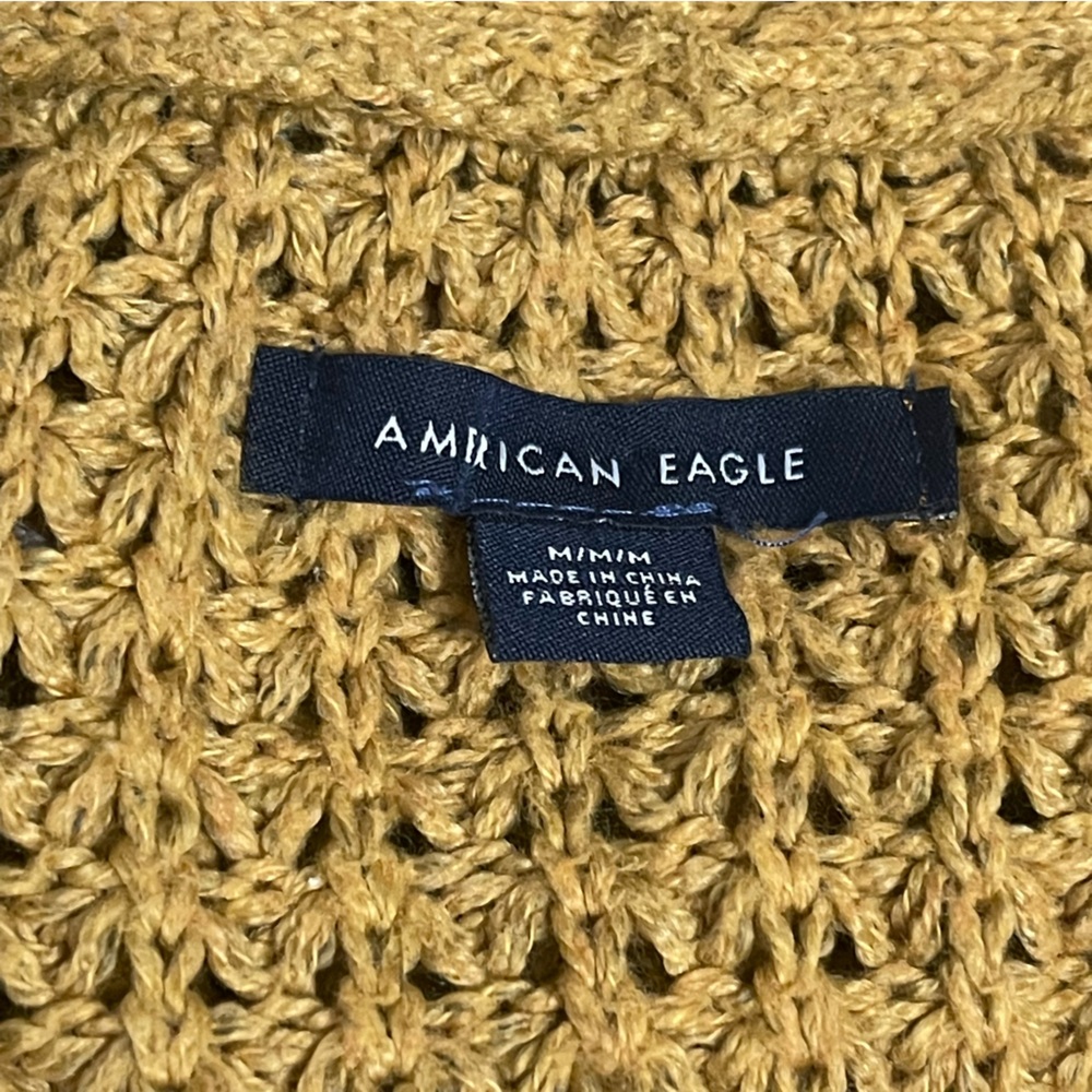 American Eagle Outfitters Tan Cardigan Sweater - Picture 7 of 9